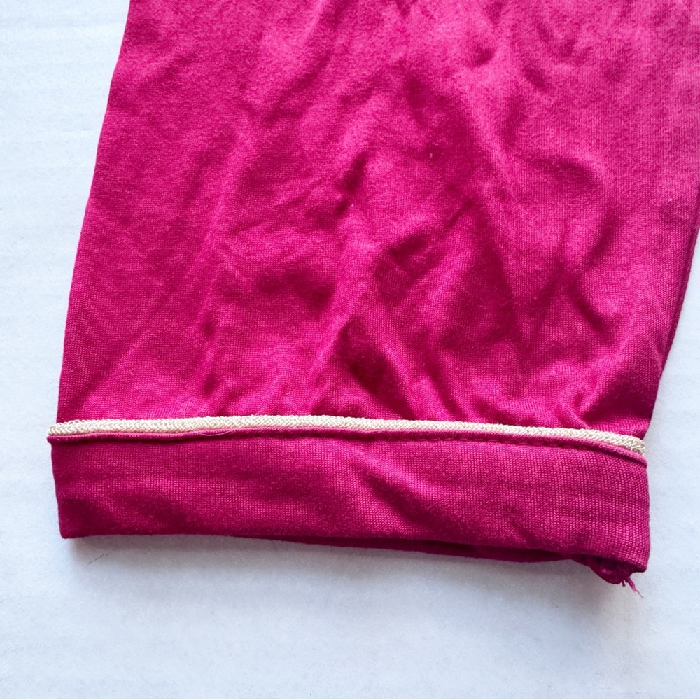 Girls Holiday Jersey Shirt Pajamas with Candy Cane Pocket NWT - Picture 9 of 16